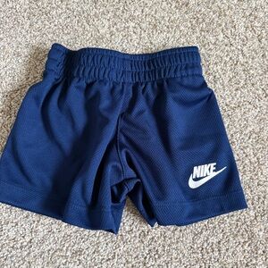 Nike Athletic Shorts Sporty Blue Size 6 months.